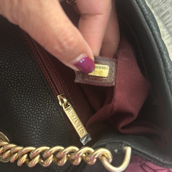 Chanel Black Quilted Leather Chain Bag - Picture 10 of 12